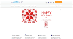 Desktop Screenshot of andjusticeforall.org